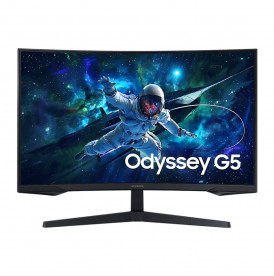 Монитор 32" игровой Samsung Odyssey G5 2K 144Hz изогнутый Б/У 