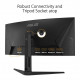 Монитор 34" игровой ASUS TUF Gaming WQHD 180Hz изогнутый