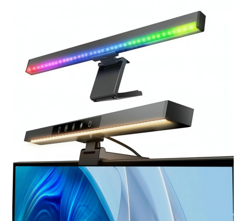 Лампа для монитора, светодиодная TB-301SGS c RGB подсветкой